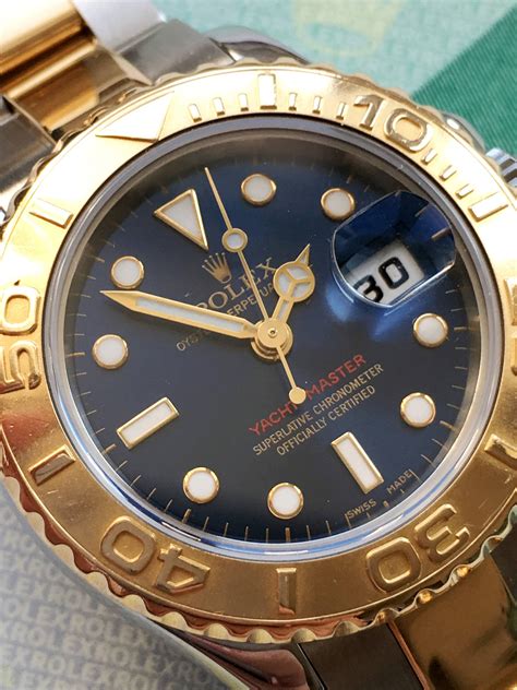 rolex yacht master steel gold